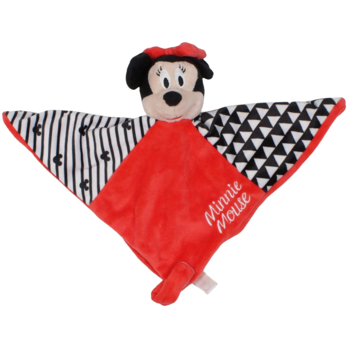 123000020348 Famosa Disney Baby, Minnie Maus rot - schwarz Schmusetuch mit Fingerpuppe Kumpel Leo 28cm Charakter ebay - 20 - schmusetuecher