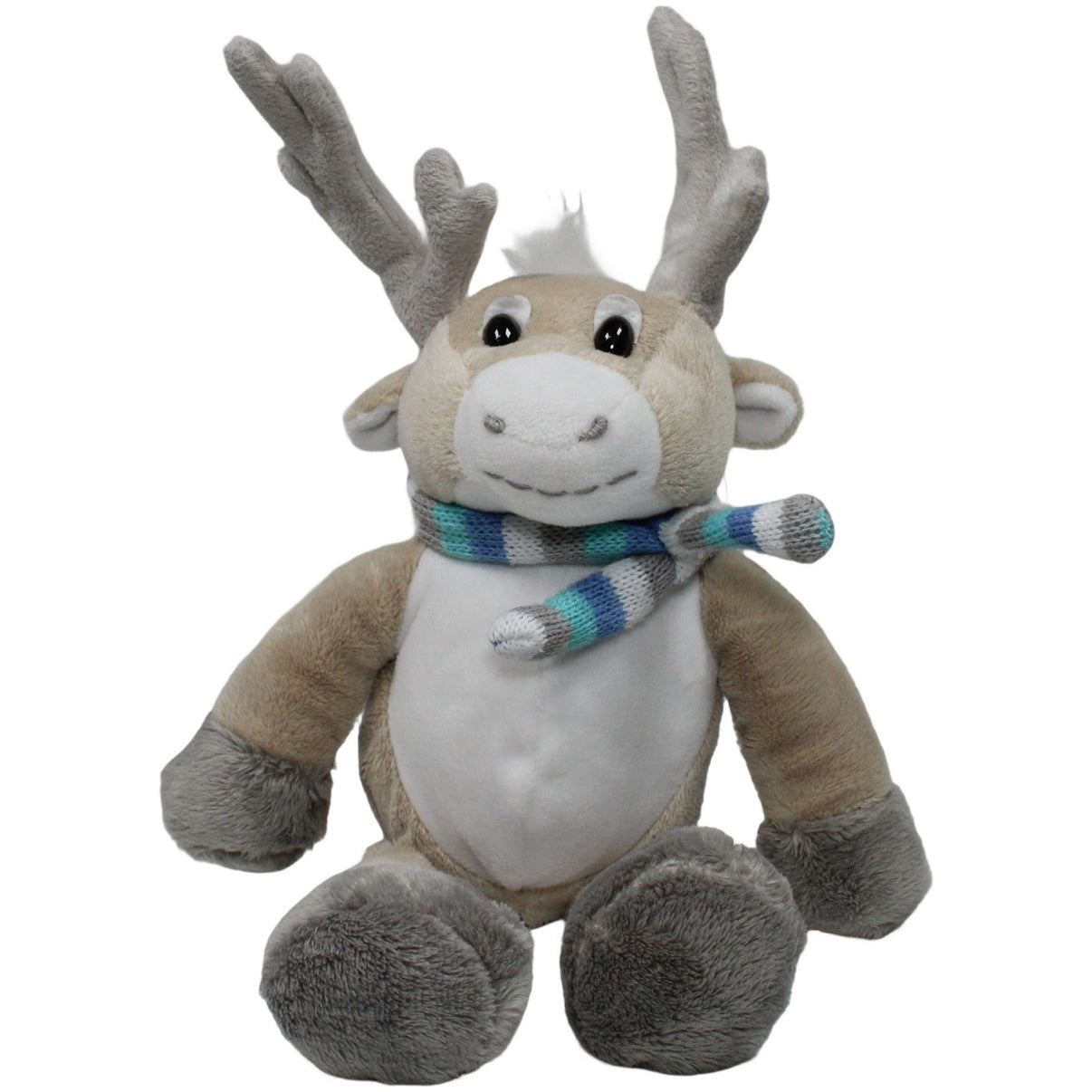 123000020369 COVA Collection The Arctic Wildlife, Schlenker Rentier mit Schal Kuscheltier Kumpel Leo 25cm Beige ebay - stofftiere