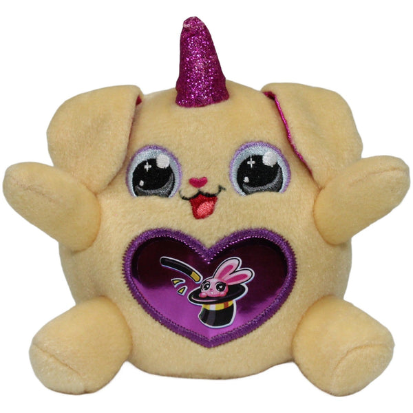 Rainbocorns Puppycorn Bow Surprise, beiger Hund mit lila Horn
