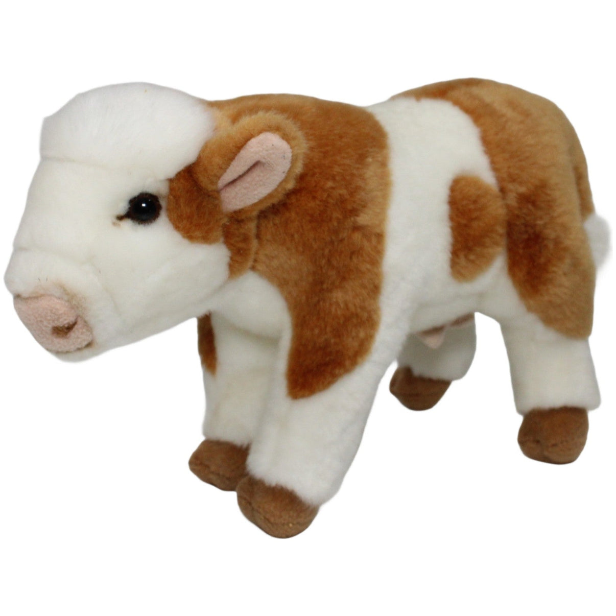 123000020428 Heunec Streichelzoo Kälbchen Kuscheltier Kumpel Leo 27cm Braun ebay - stofftiere