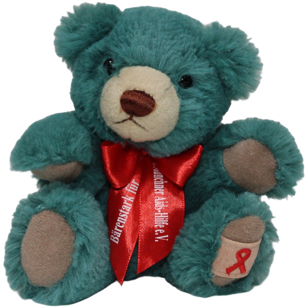 123000020429 Clemens Spieltiere Münchner AIDS - Hilfe Teddy 2020 Kuscheltier Kumpel Leo 13cm ebay - stofftiere Gebraucht