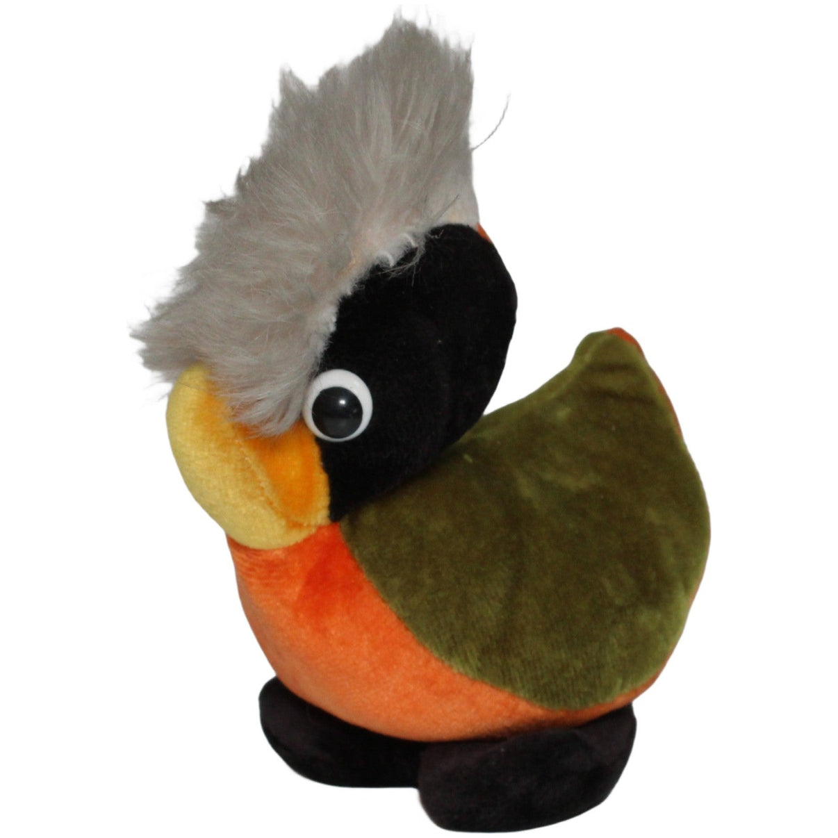 123000020430 Unbekannt Kleine Ente mit Irokesenschnitt Kuscheltier Kumpel Leo 13cm _Vintage_ ebay - 20 - stofftiere