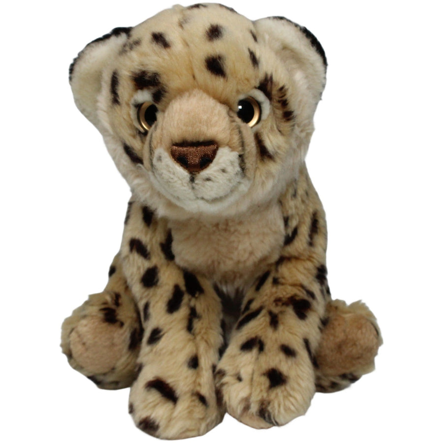 Hübsches Leopardenbaby, sitzend