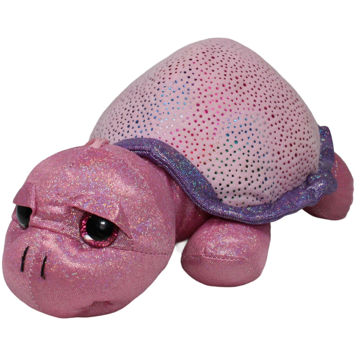 123000020438 Paul Import Glitzer Schildkröte, pink - rosa Kuscheltier Kumpel Leo 25cm ebay - stofftiere Gebraucht