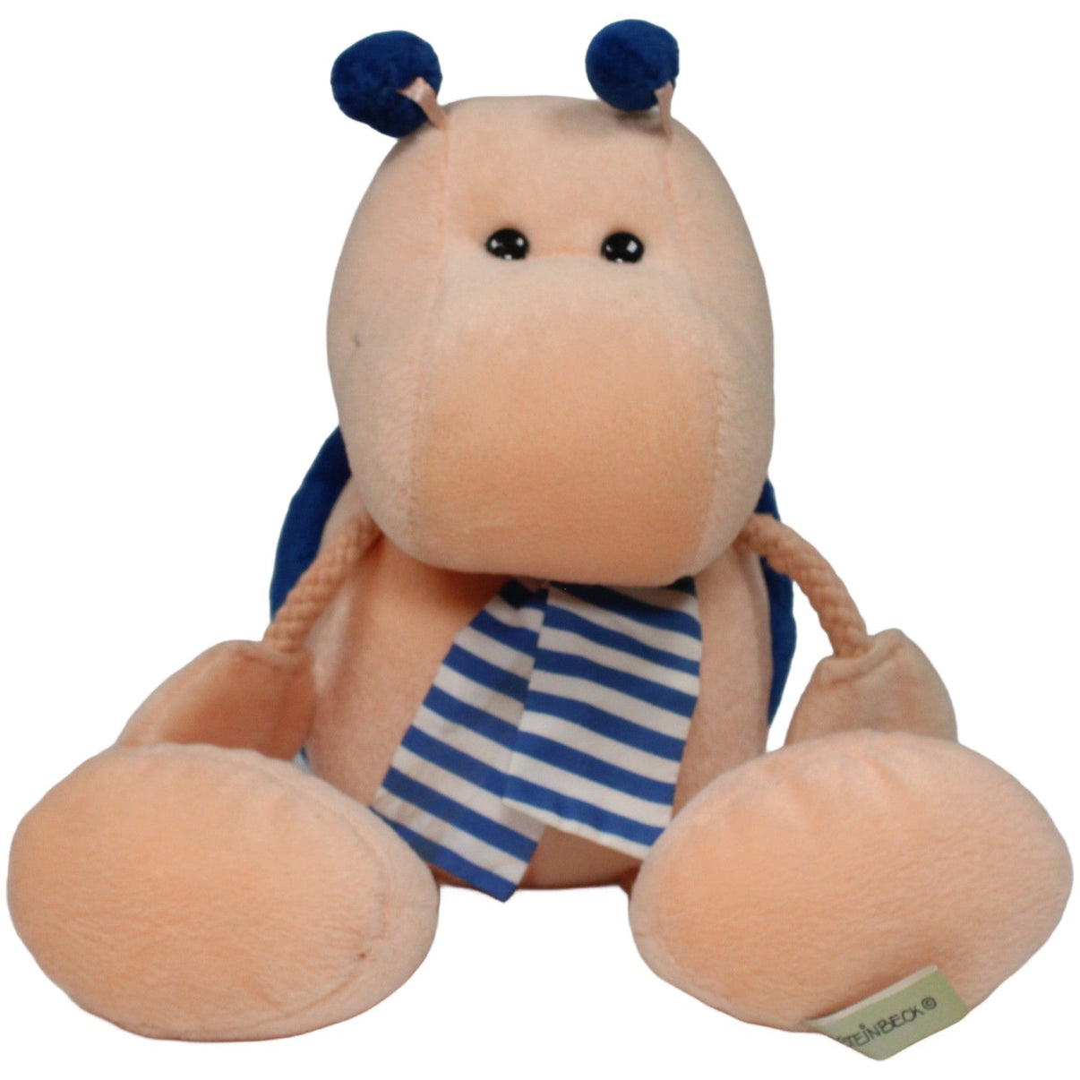 123000020462 W. Steinbeck Schlenker - Schnecke Antonella, blau Kuscheltier Kumpel Leo 34cm Beige Blau