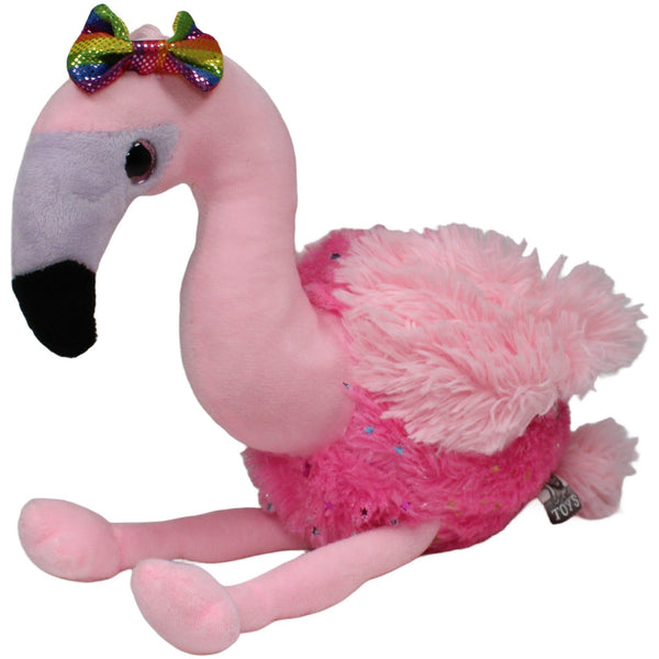 Flos Toys, Flamingo mit Glitzersternen