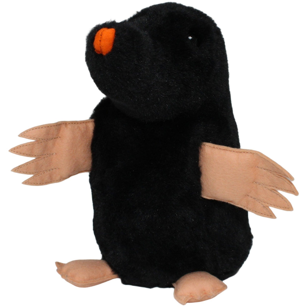 123000020481 Unbekannt Maulwurf mit oranger Nase, stehend Kuscheltier Kumpel Leo 23cm ebay - stofftiere Gebraucht