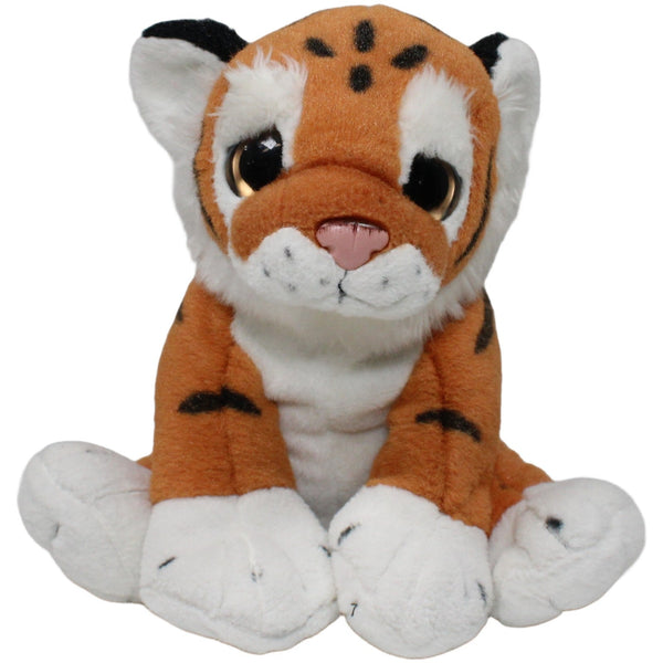 Tiger mit großen Augen, sitzend