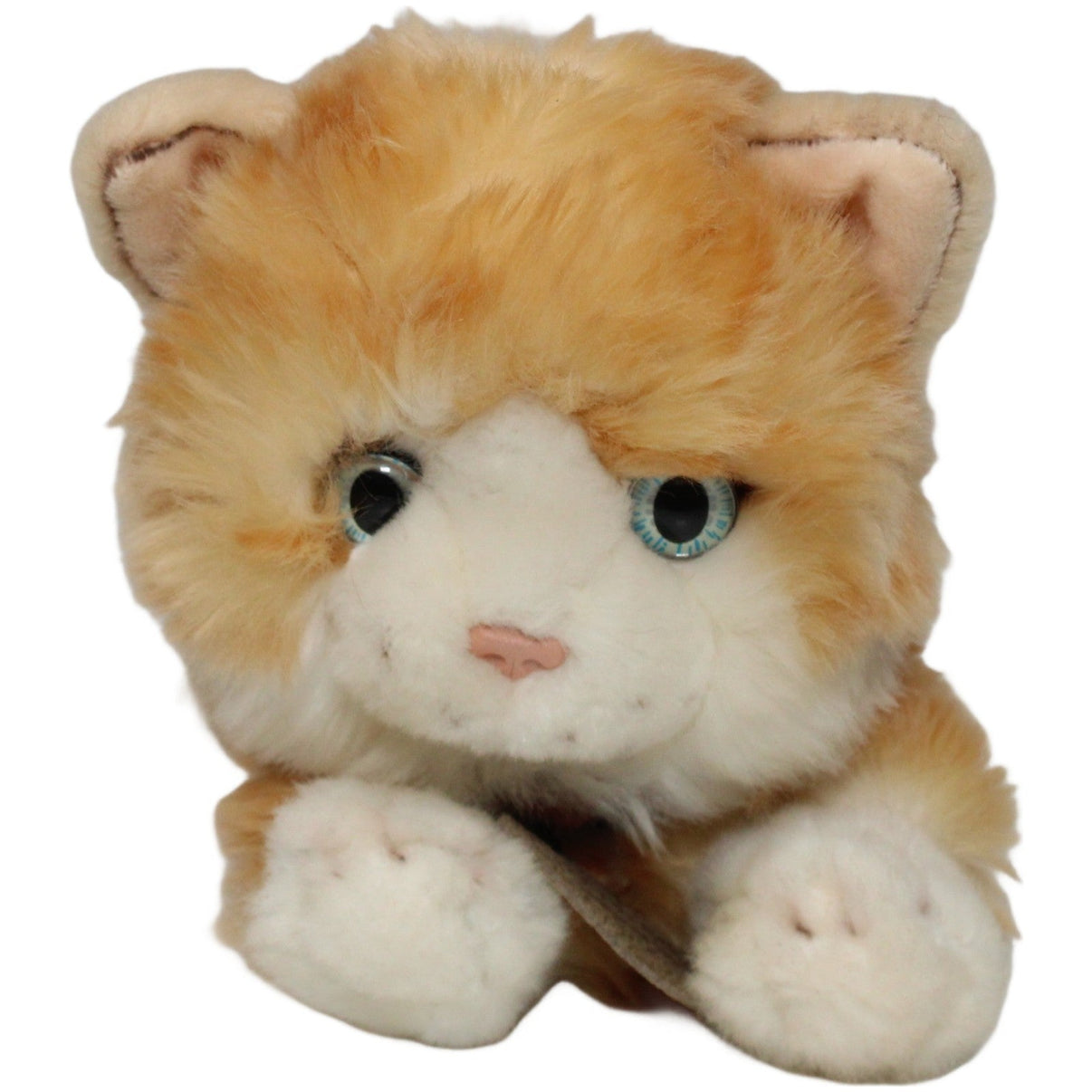123000020494 Keel Toys Liegende Katze Tabatha, orange - weiß Kuscheltier Kumpel Leo 25cm ebay - stofftiere Gebraucht