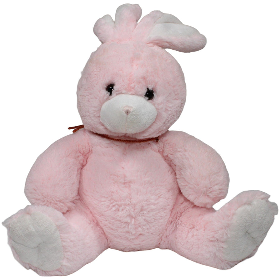 Rosa Hase, sitzend