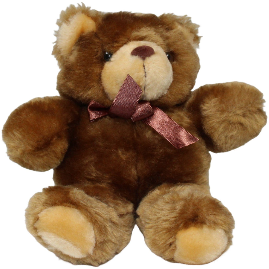 Volksbank, dunkelbrauner Teddy