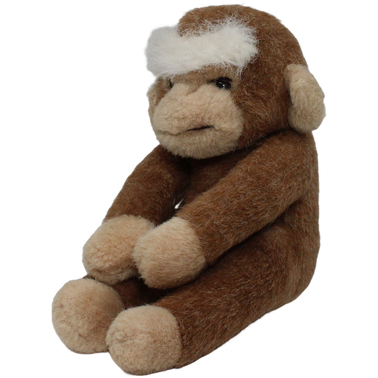123000020520 Unbekannt Süßer Affe mit langen Armen & Beinen, sitzend Kuscheltier Kumpel Leo 20cm Affe Beige