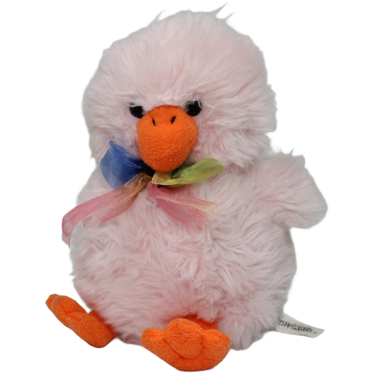 123000020537 Commonwealth Toy & Novelty Rosa Osterküken mit Funktion Kuscheltier Kumpel Leo 17cm 20cm _Vintage_