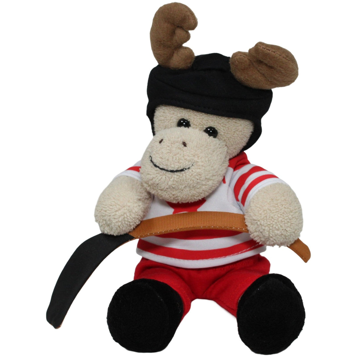 123000020551 Canada Life Elch als Eishockeyspieler, sitzend Kuscheltier Kumpel Leo 25cm ebay - stofftiere Elch