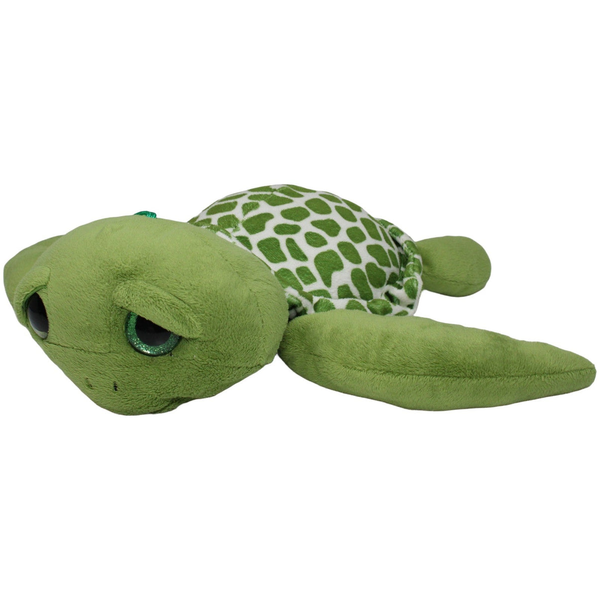 123000020576 Landahl & Baumann Grüne Schildkröte mit Glitzeraugen, groß Kuscheltier Kumpel Leo 38cm ebay - stofftiere Gebraucht