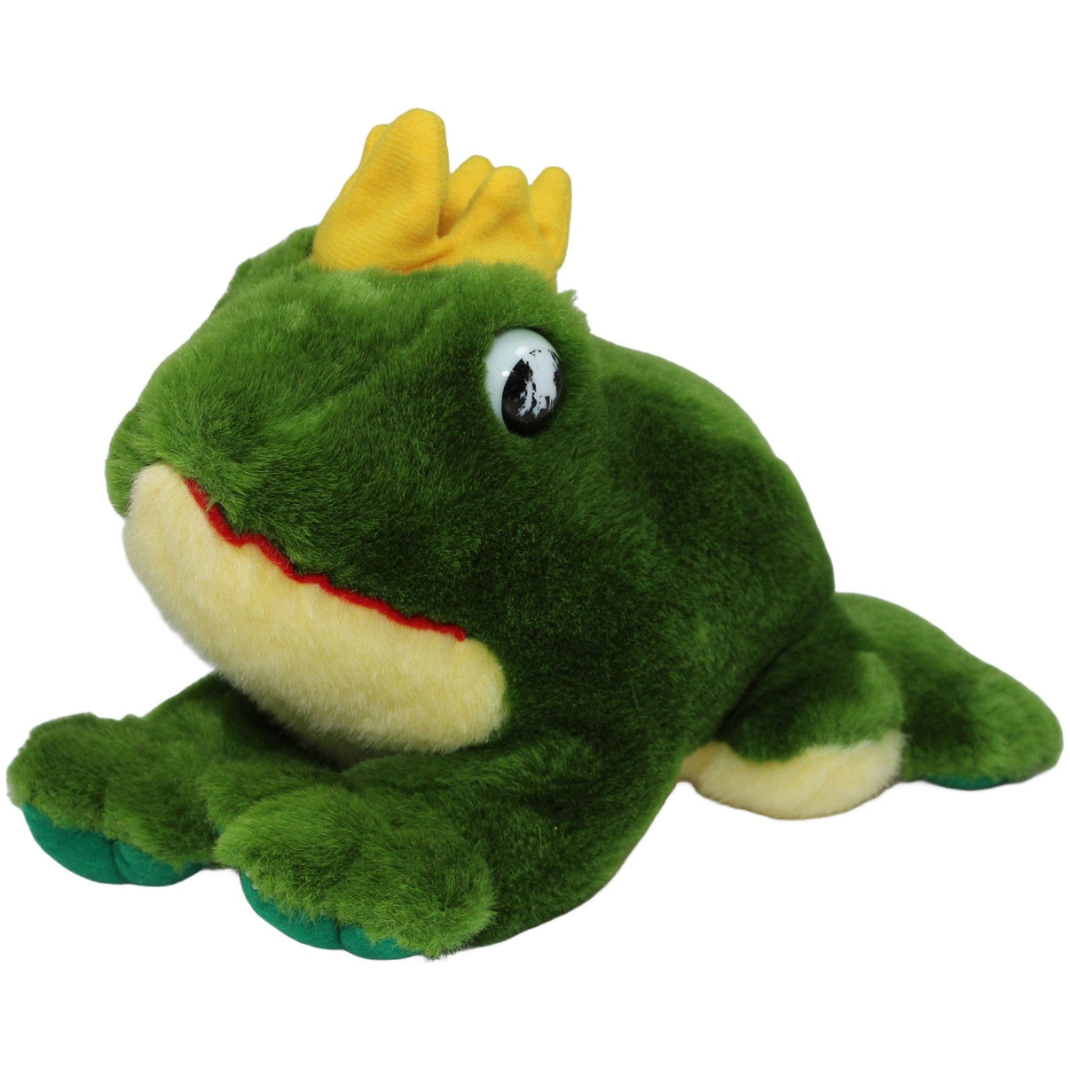 123000020583 Unbekannt Hübscher Frosch mit Krone Kuscheltier Kumpel Leo 25cm ebay - stofftiere Frosch