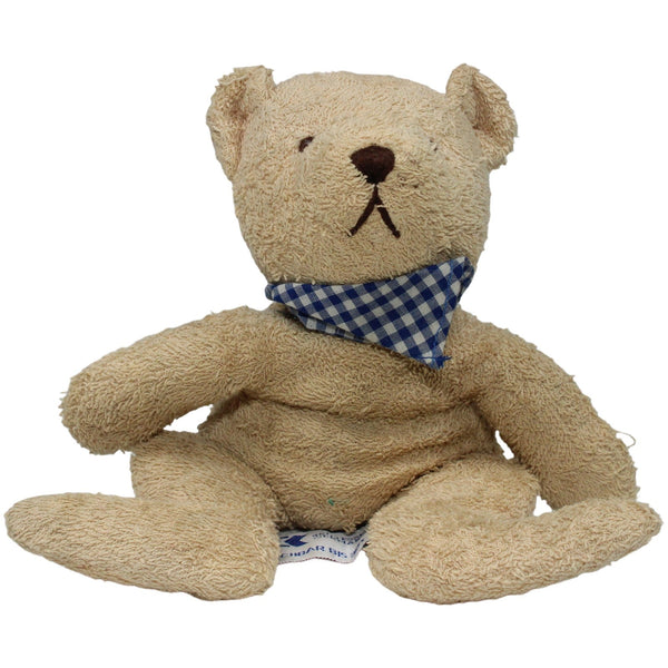 Frottee Teddy mit Halstuch, beige