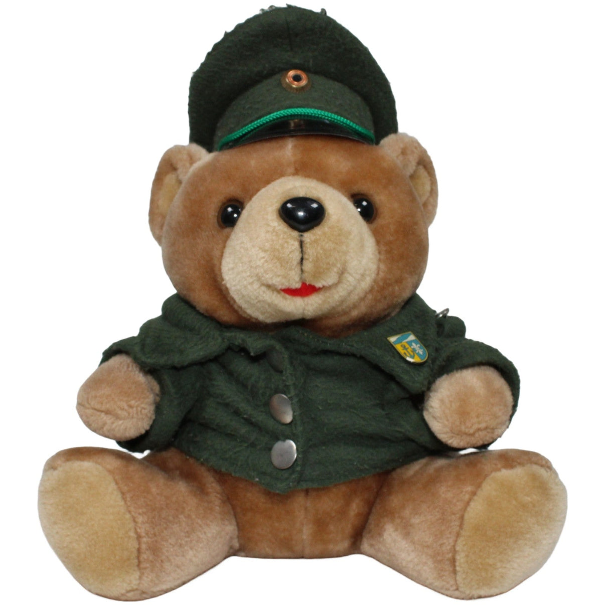 123000020642 Unbekannt Polizei - Teddy mit grüner Uniform, sitzend Kuscheltier Kumpel Leo 28cm Braun ebay - 20 - stofftiere