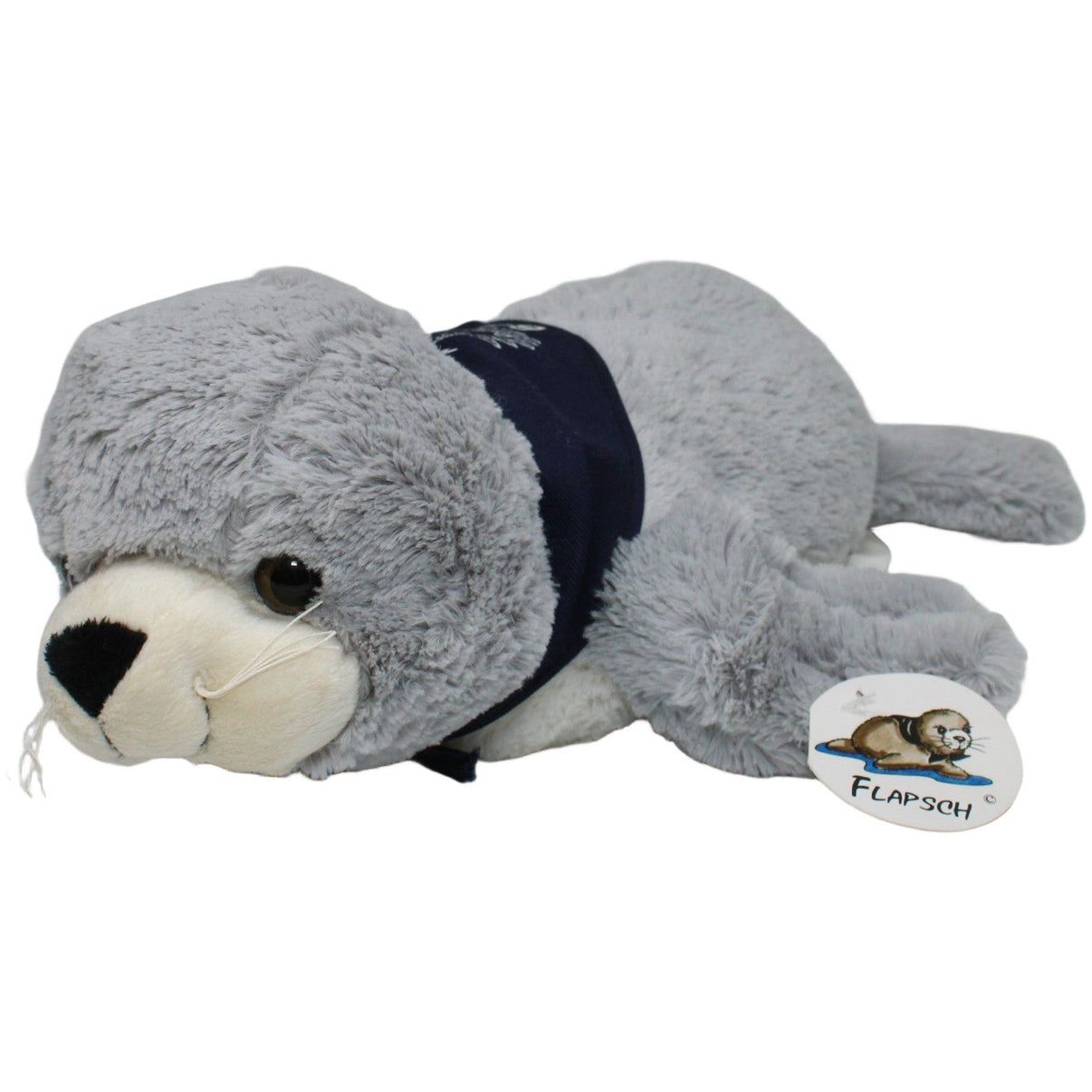 123000020669 SL - Geschenke Seehund Flapsch, Borkum Kuscheltier Kumpel Leo 40cm Blau ebay - neu - stofftiere