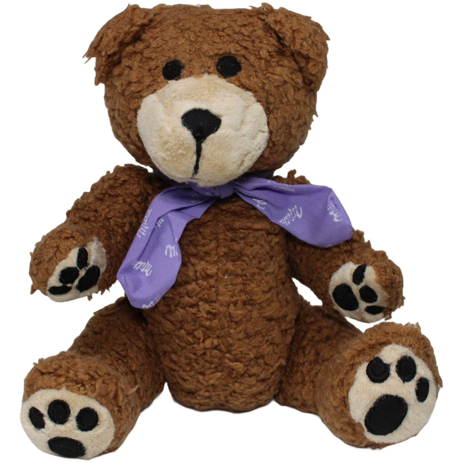Teddy mit beweglichen Glieder & Milka-Halstuch