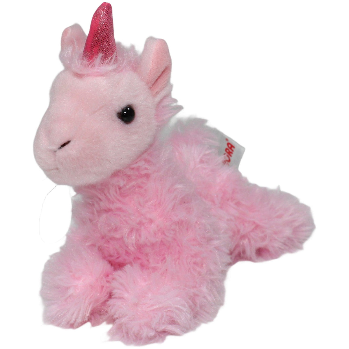123000020722 Aurora Mini Flopsies Llamacorn, rosa Kuscheltier Kumpel Leo 19cm ebay - stofftiere Einhorn