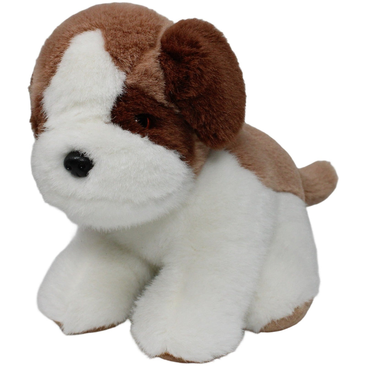 123000020729 PLÜTI nova Süßer Bernhardiner Welpe, sitzend Kuscheltier Kumpel Leo 22cm Beige Braun