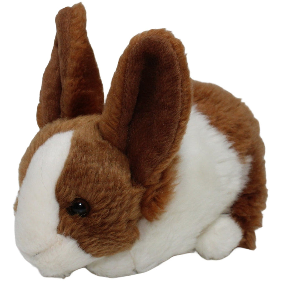 Süßer Hase, braun-weiß