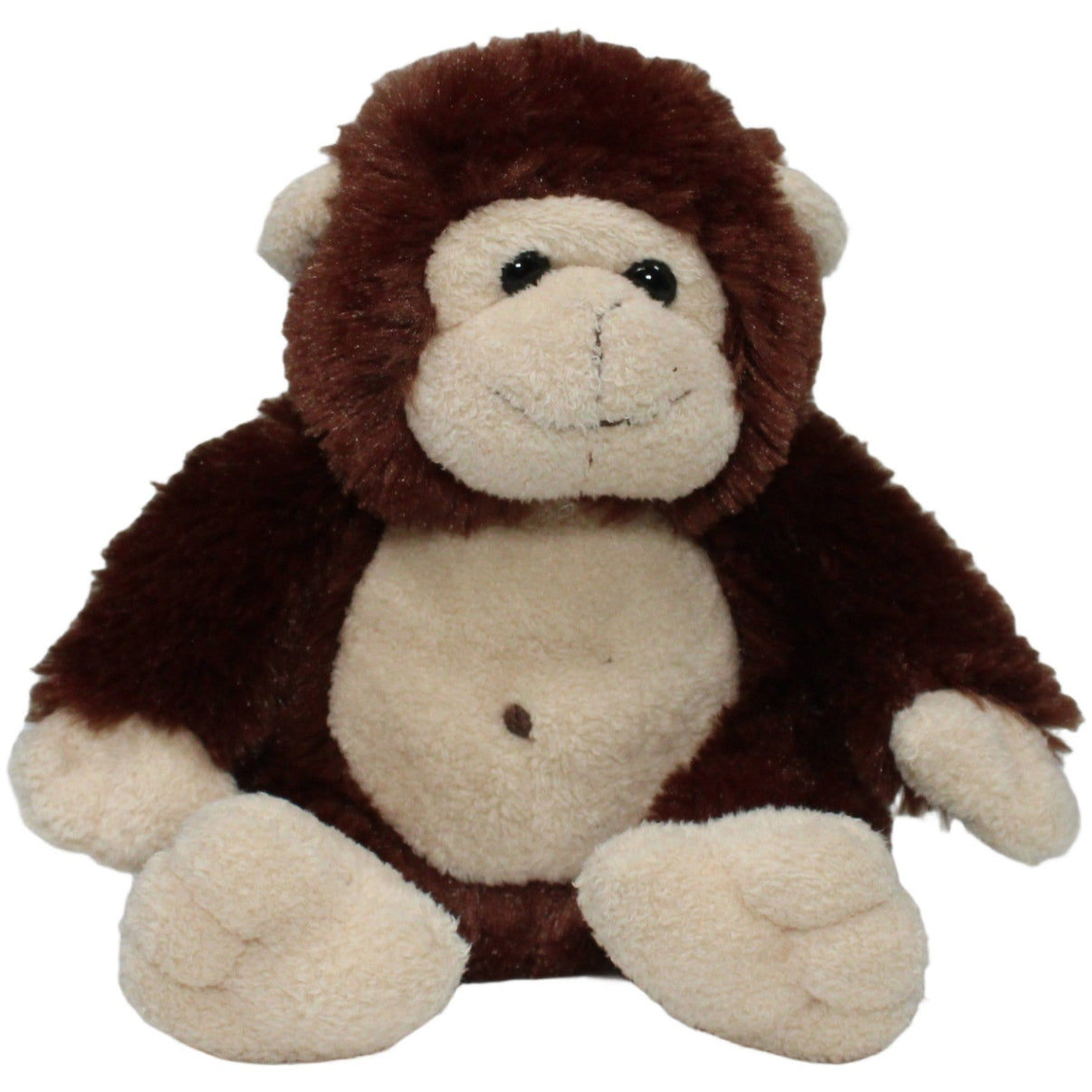 123000020831 Bob der Bär Kleiner Affe, sitzend Kuscheltier Kumpel Leo 15cm Affe Beige