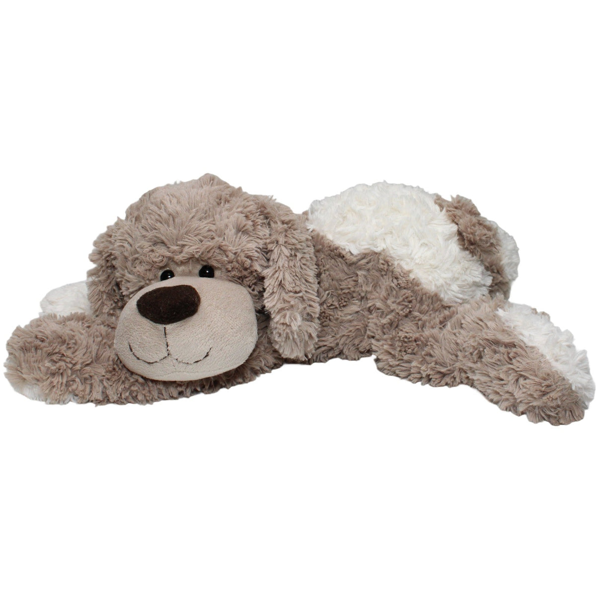 123000020843 Unbekannt Großer zotteliger Hund, liegend Kuscheltier Kumpel Leo 45cm Beige ebay - stofftiere