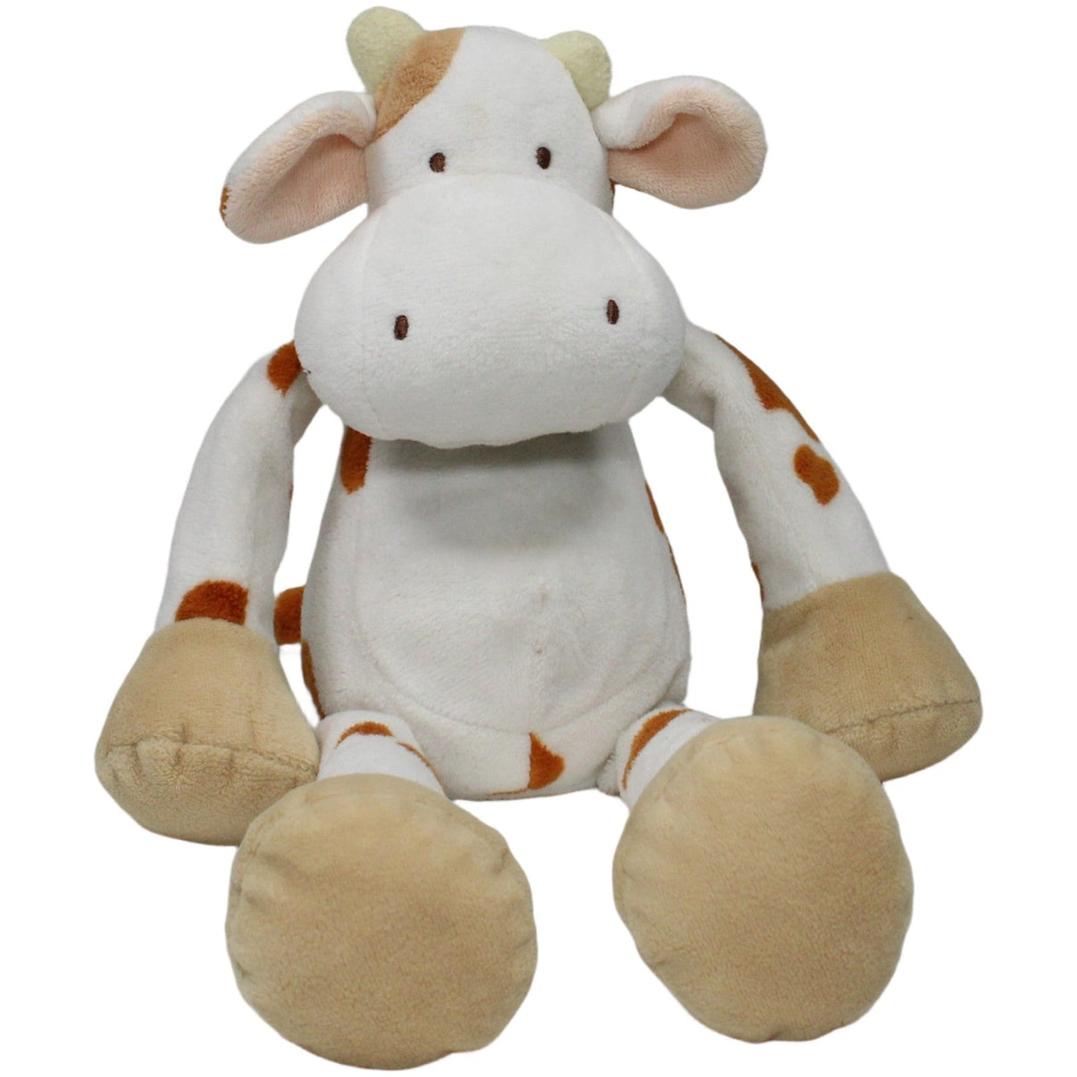 123000020869 TEDDYKOMPANIET Diinglisar, Schlenker Kuh Kuscheltier Kumpel Leo 30cm Beige Braun