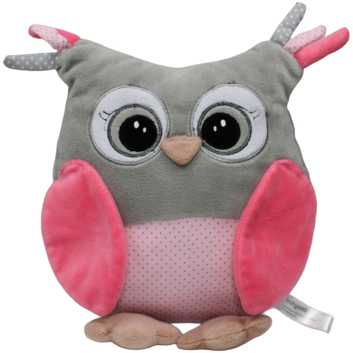 123000020878 Babyono Süße graue Eule (mit Rasselgeräusch) Kuscheltier Kumpel Leo 30cm Baby & Kleinkind ebay - stofftiere