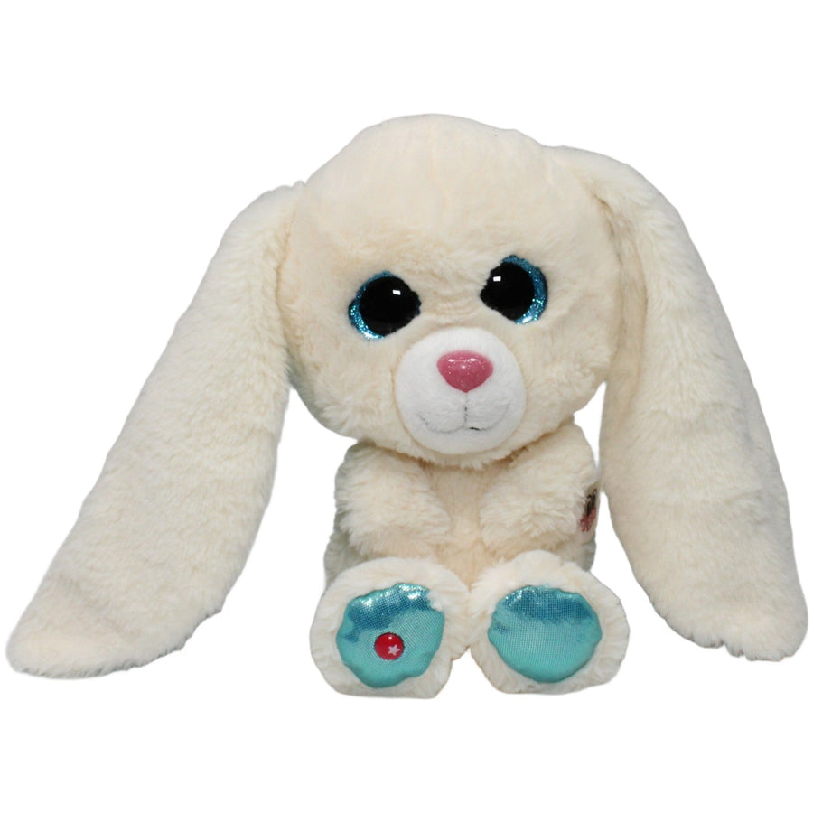 Glubschis, weißer Hase Wolli-Dot