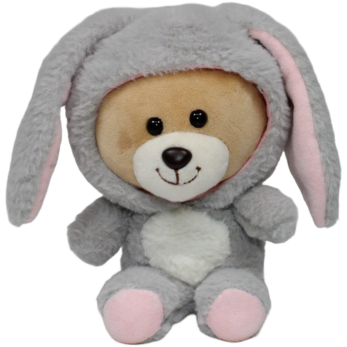 123000020894 Nanu - Nana Süßer Teddy im Hasen - Overall Kuscheltier Kumpel Leo 21cm Beige ebay - 20 - stofftiere