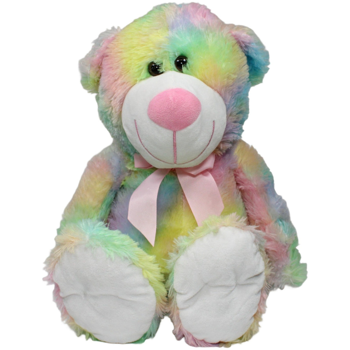 123000020965 Smiki XL Teddybär mit Schleife, bunt Kuscheltier Kumpel Leo 50cm ebay - 20 - stofftiere Gebraucht