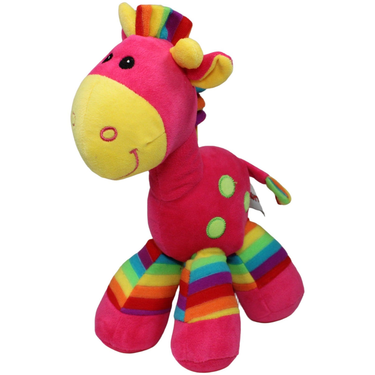 123000020968 Besttoy Pinke Giraffe mit bunten Beinen Kuscheltier Kumpel Leo 30cm Baby & Kleinkind ebay - stofftiere