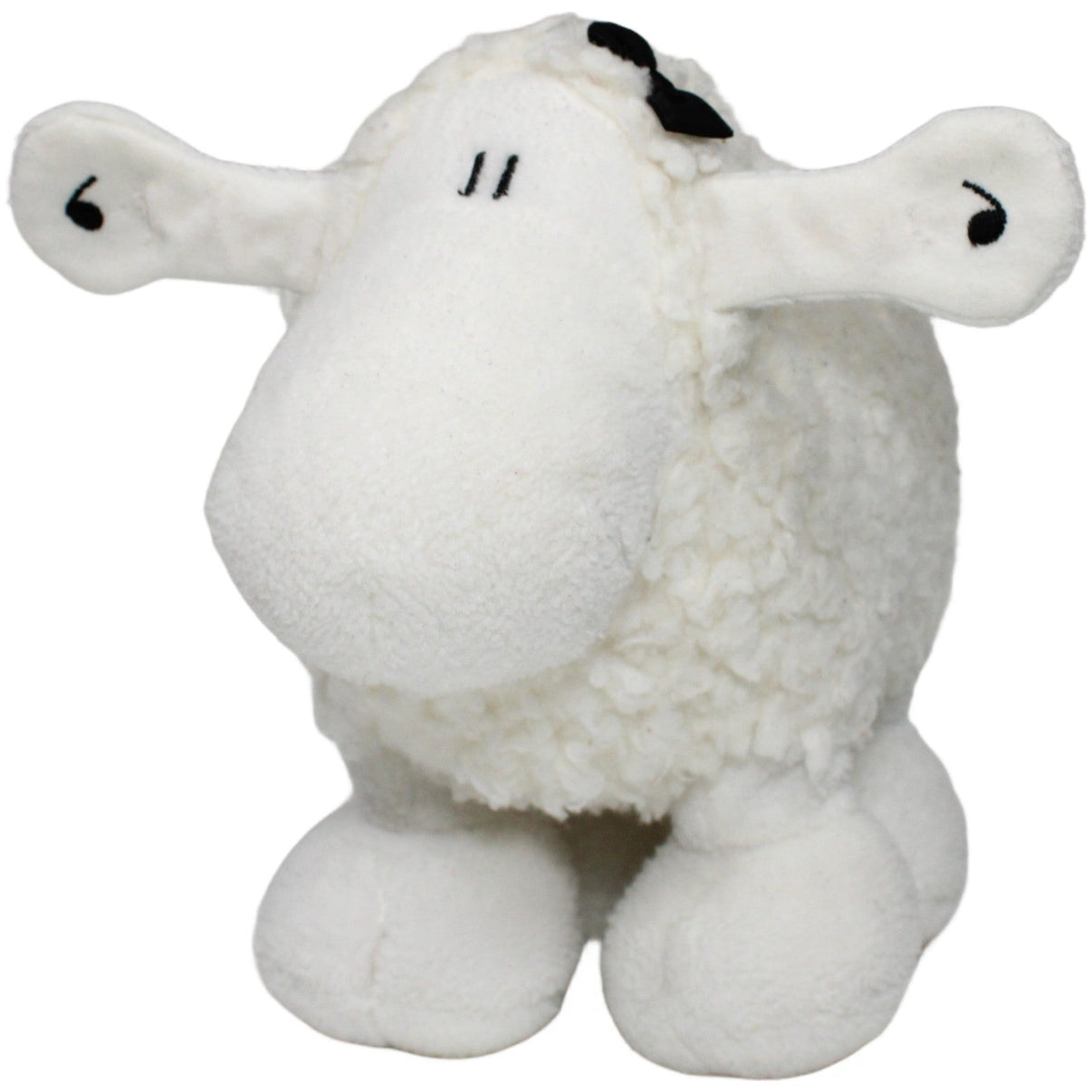 123000021000 NICI Sheepworld, weißes Schaf mit schwarzer Schleife Kuscheltier Kumpel Leo 20cm 55cm ebay - 20 - stofftiere
