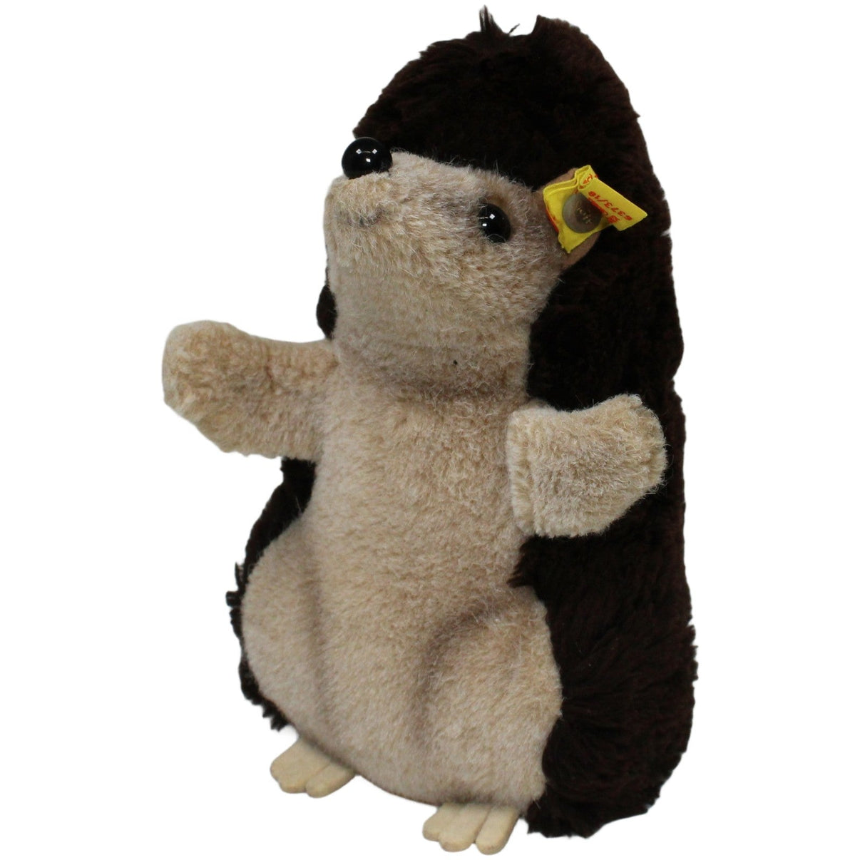 123000021006 Steiff Igel (6373/18) Spieluhr Kumpel Leo 1980er 20cm _Vintage_