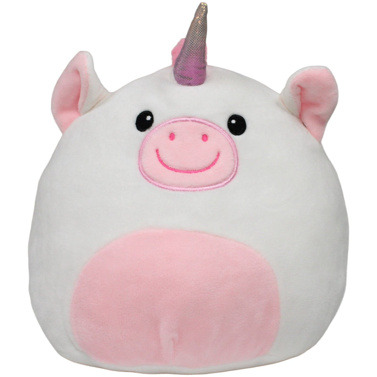 123000021007 HTI Weißes Squishy Einhorn, rund Kuscheltier Kumpel Leo 21cm 23cm ebay - stofftiere