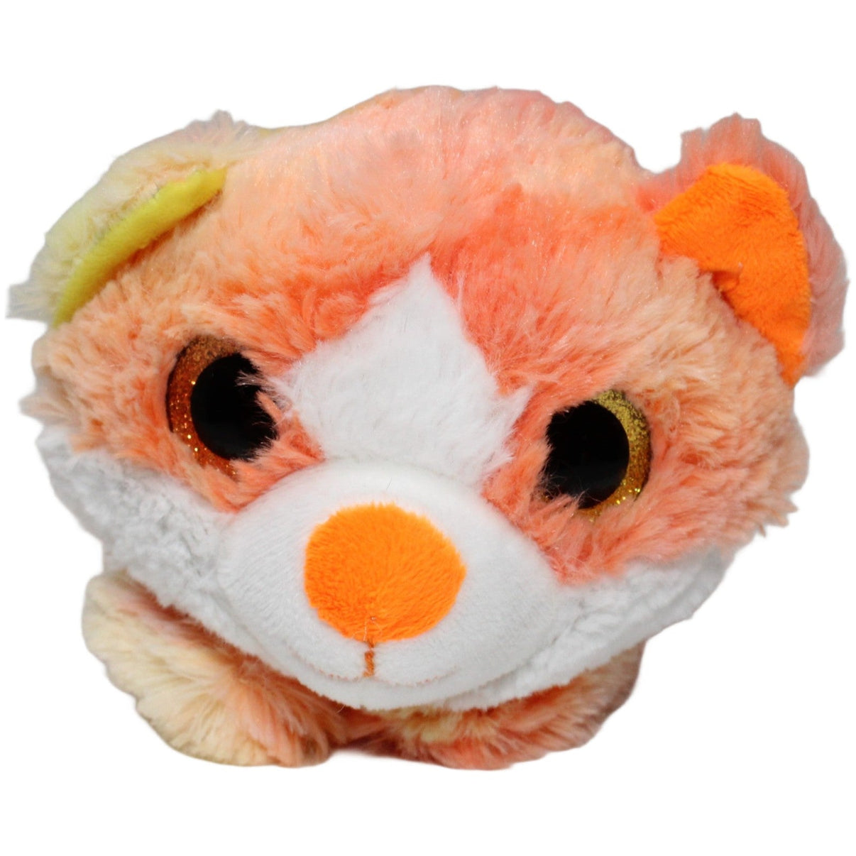 123000021012 Sunkid Orange Katze mit Glitzer - Augen, liegend Kuscheltier Kumpel Leo 32cm ebay - 20 - stofftiere Gebraucht