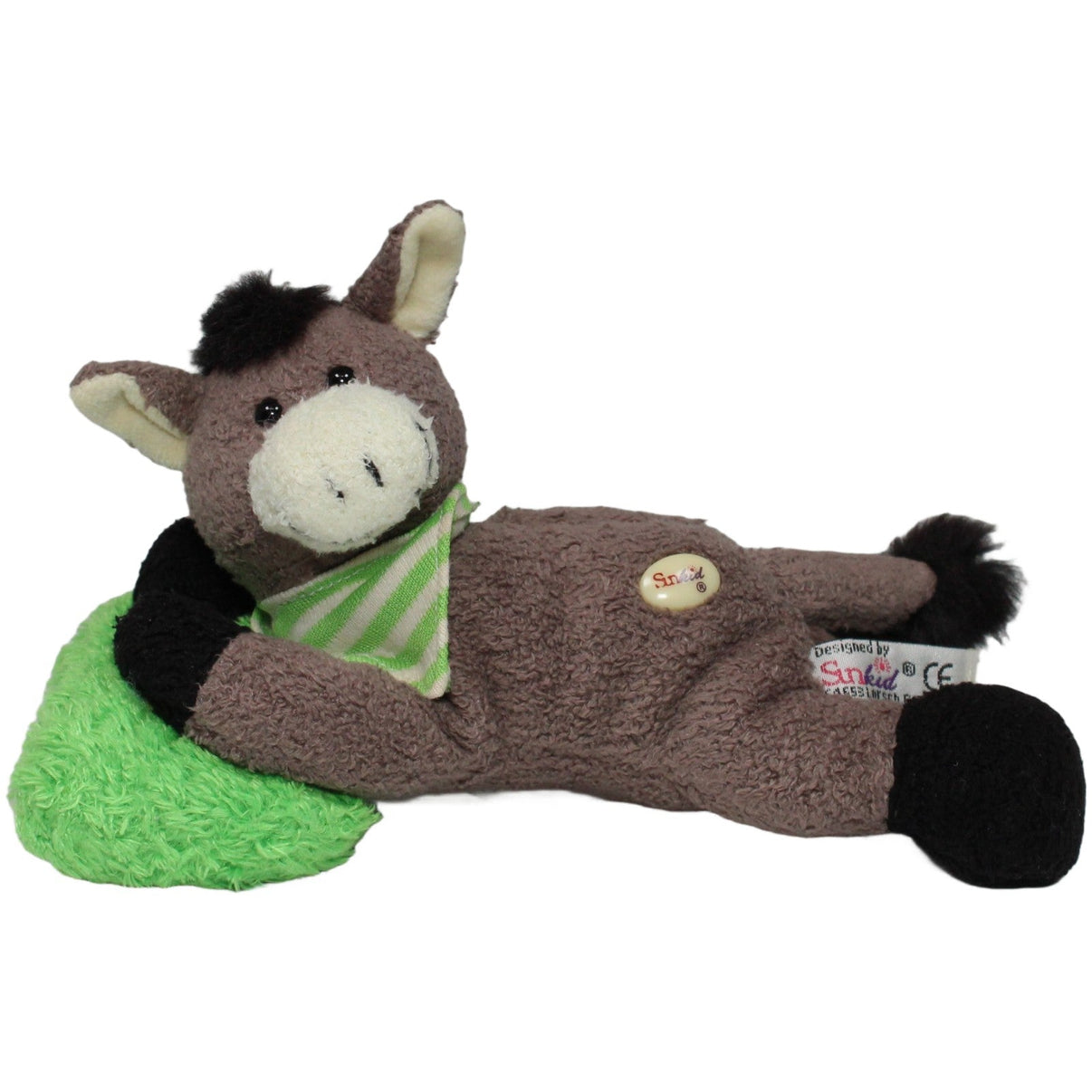123000021017 Sunkid Esel mit grünem Kissen, liegend Kuscheltier Kumpel Leo 17cm ebay - 20 - stofftiere Esel