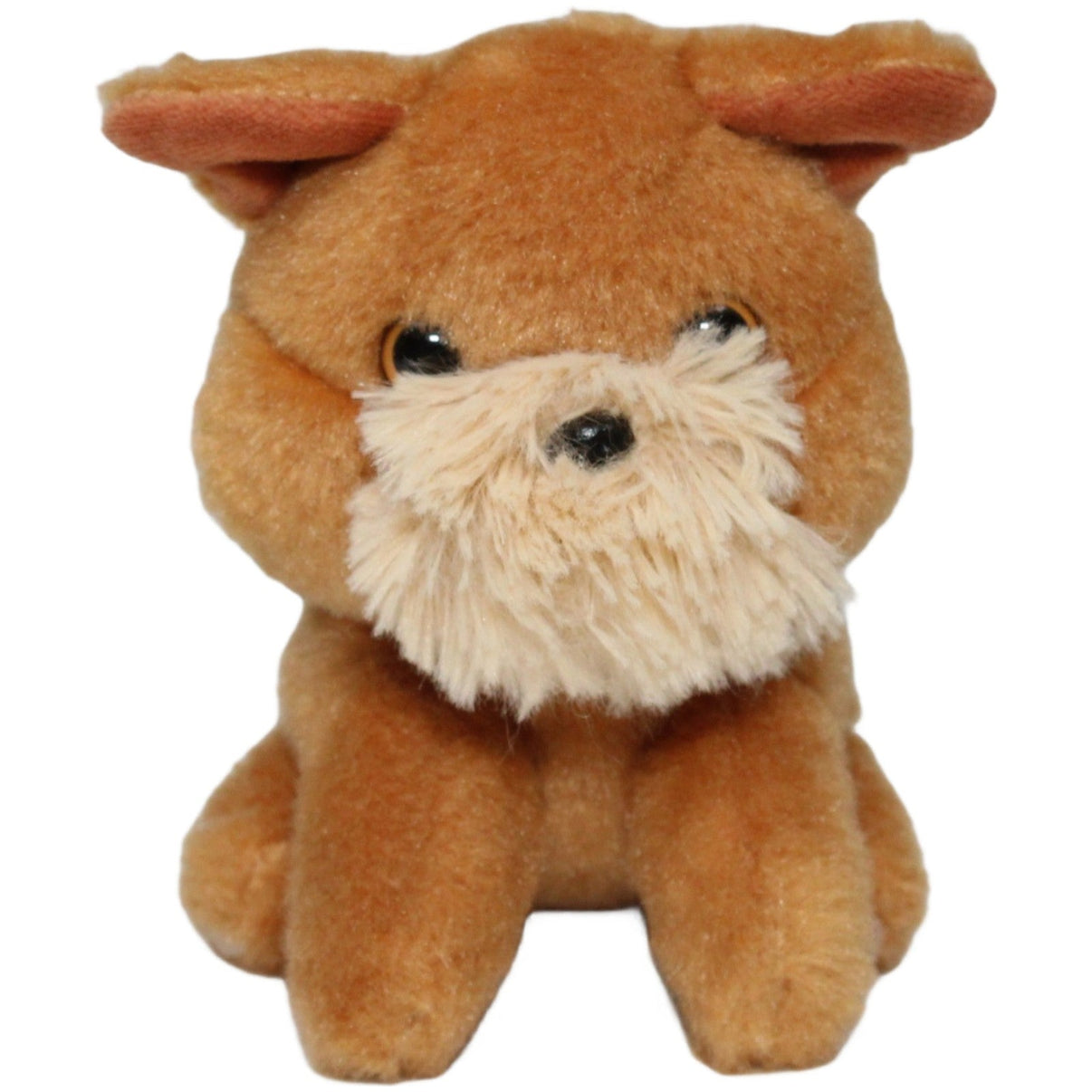 123000021038 Jazwares Petooties, Schnauzer Kuscheltier Kumpel Leo 13cm Beige Braun