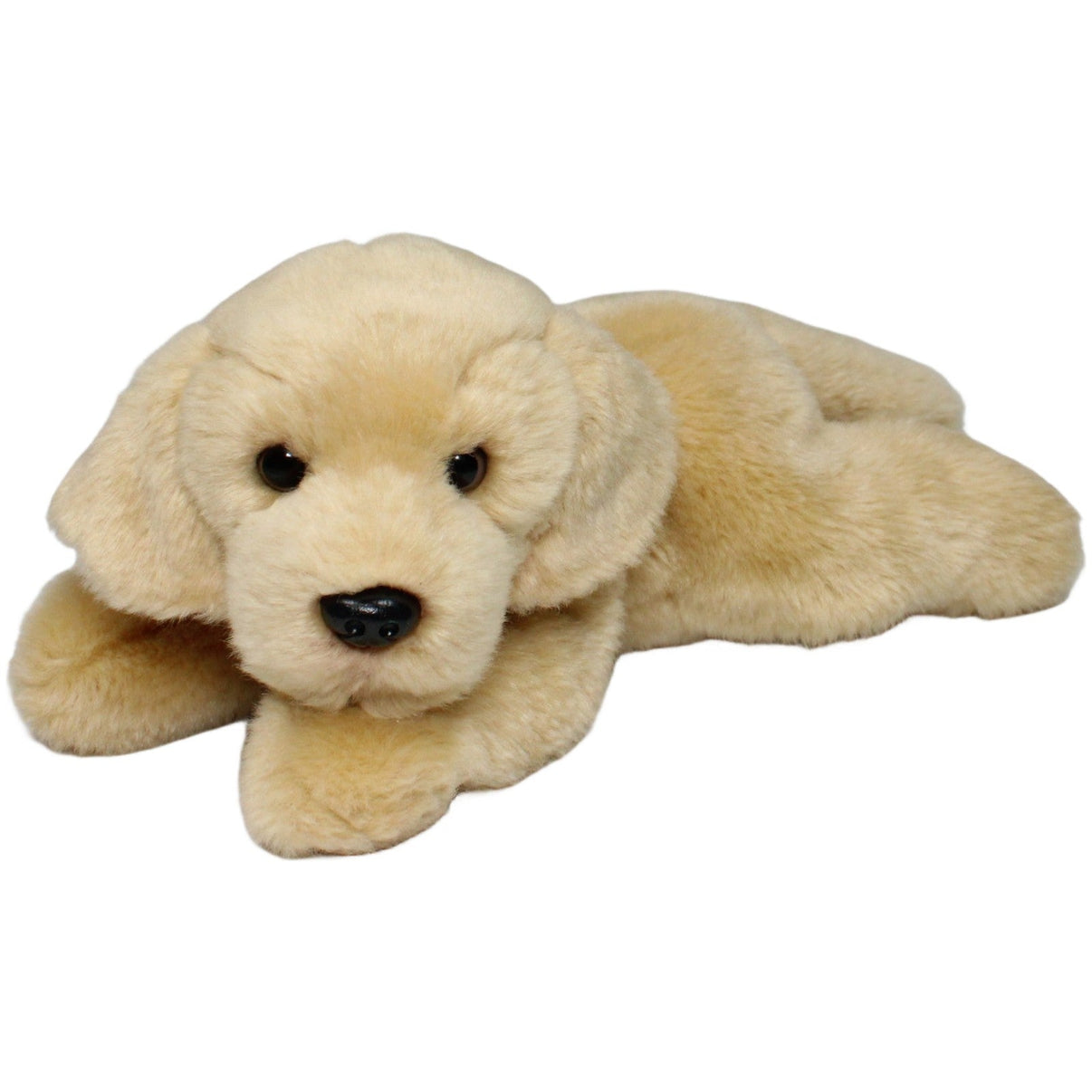 123000021047 Teddy - Hermann Liegender Golden Retriever Kuscheltier Kumpel Leo 25cm Beige ebay - stofftiere