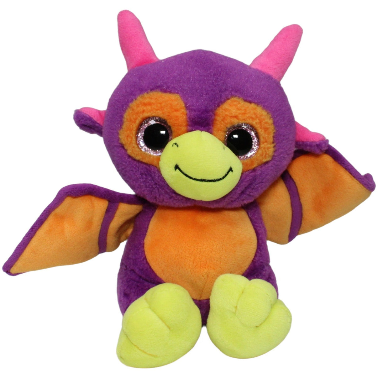 123000021053 Bauer Süßer Dino, lila - orange Kuscheltier Kumpel Leo 22cm Dinosaurier ebay - stofftiere