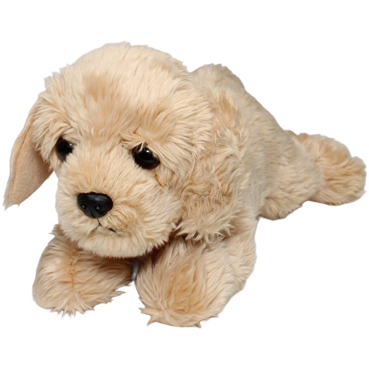 123000021081 Aurora Flopsies, süßer Golden Retriever Kuscheltier Kumpel Leo 30cm Beige Braun