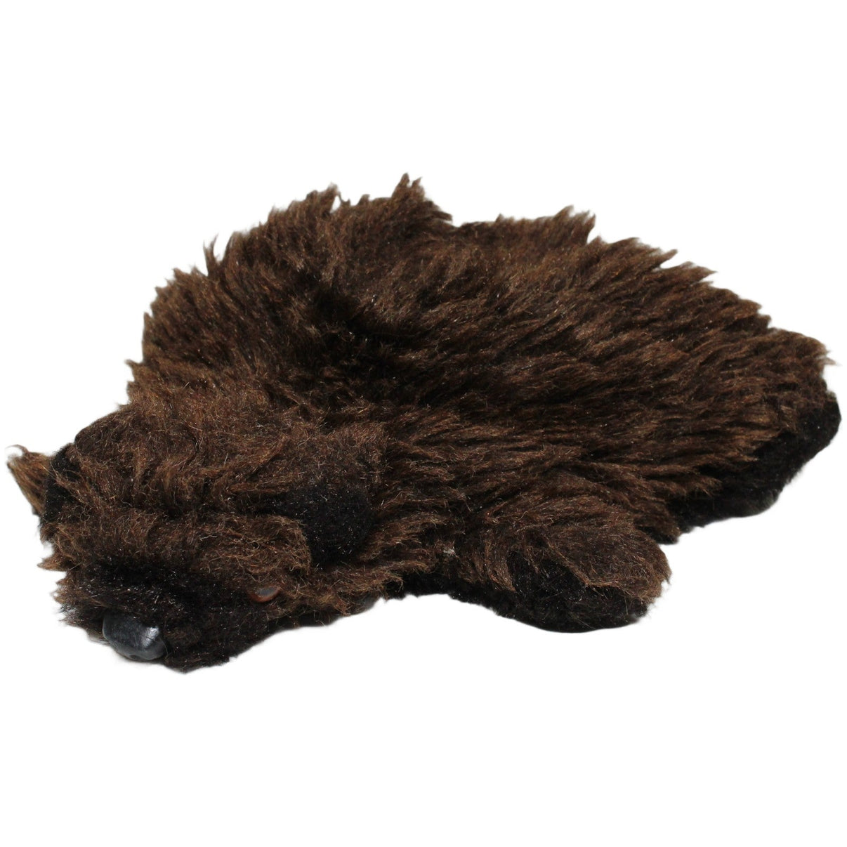 123000021095 WASI - Production Süßer Biber Handpuppe Kumpel Leo 22cm Biber Braun