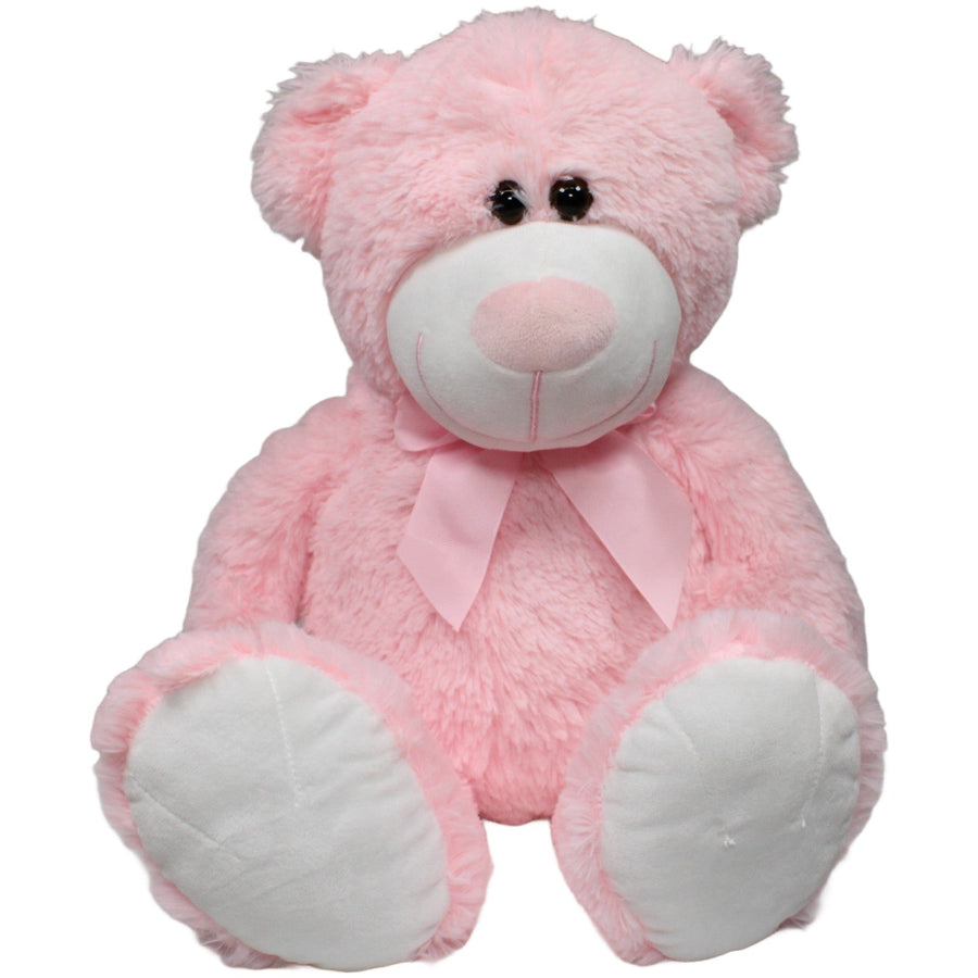 XL Rosa Teddybär mit Schleife