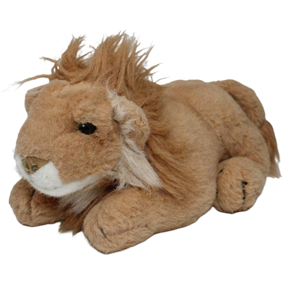123000021103 Breuninger Süßer Löwe, liegend Kuscheltier Kumpel Leo 30cm Beige Braun