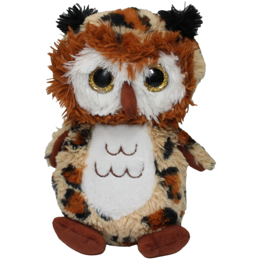 Eule mit Leopardenmuster