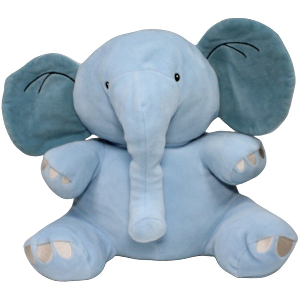 Blauer weicher Elefant