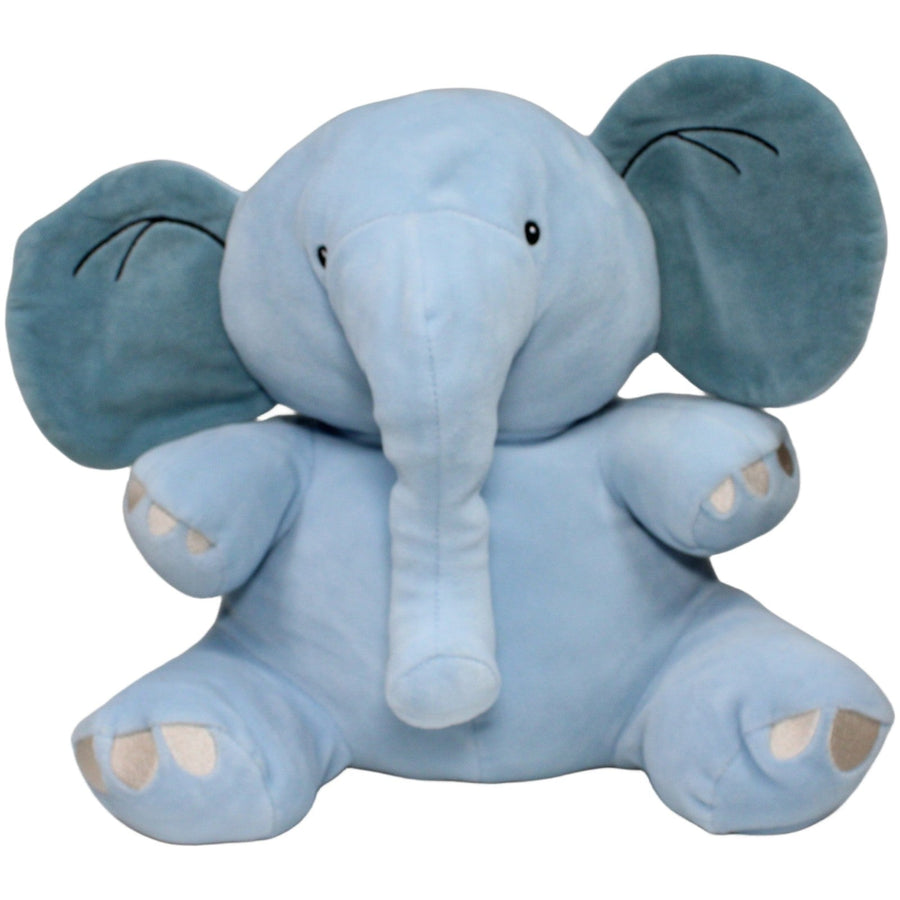 Blauer weicher Elefant
